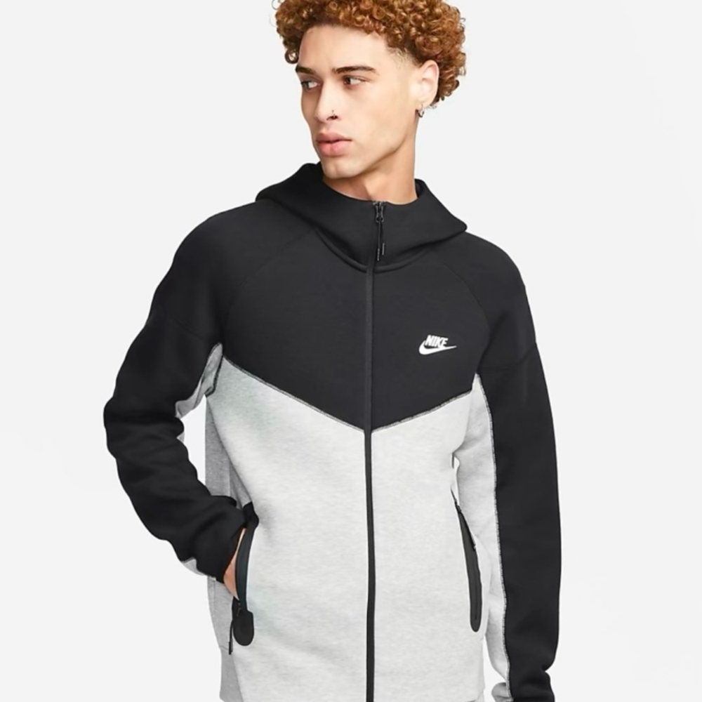 Nike Charcoal Full-Zip Hoodie